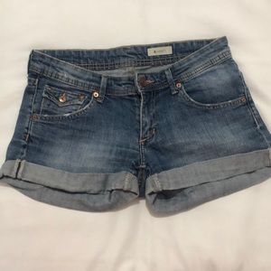 H&M denim boyfriend shorts